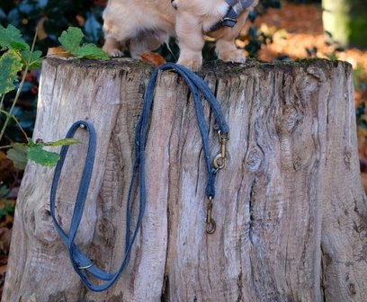 Leren teckel riem