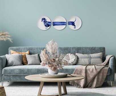 Teckel wandbord