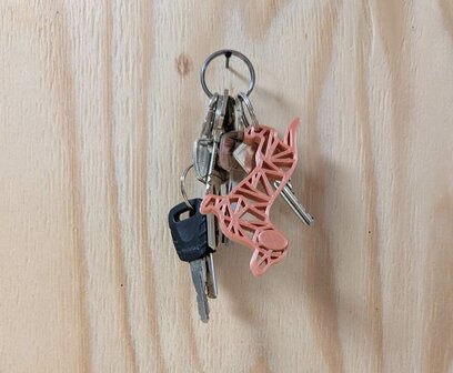 Teckel sleutelhanger