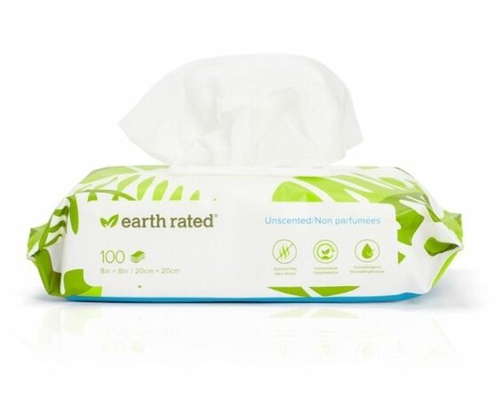 CLEANING WIPES | COMPOSTABLE | EARTH RATED 