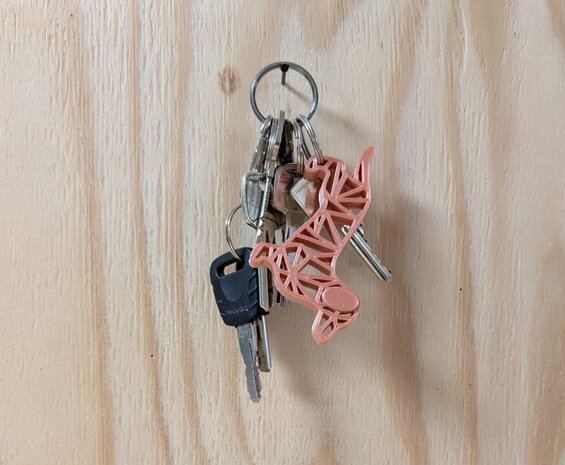 Teckel sleutelhanger