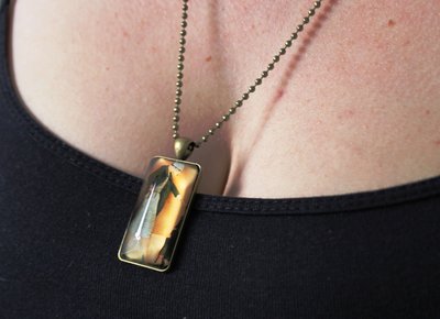 DACHSHUND KETTING | GLAS & PRENTEN