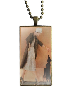 DACHSHUND KETTING | GLAS & PRENTEN