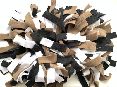 HERSENWERK SNUFFELMAT | BRUIN, WIT, ZWART