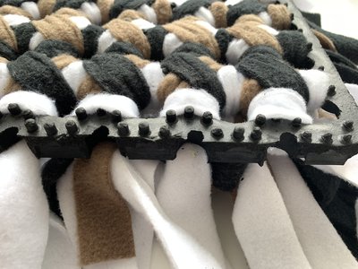 HERSENWERK SNUFFELMAT | BRUIN, WIT, ZWART
