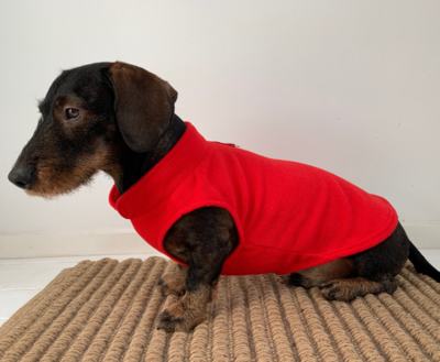 TECKEL TRUI | FLEECE ROOD