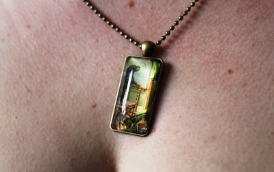 DACHSHUND KETTING | GLAS & PRENTEN