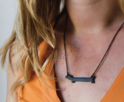 TECKEL KETTING | ZWART