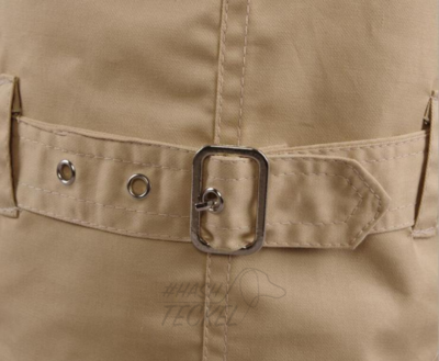 TECKEL JAS | TRENCHCOAT CAPUCHON | KHAKI