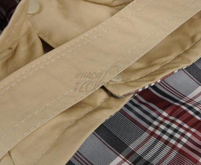 TECKEL JAS | TRENCHCOAT CAPUCHON | KHAKI