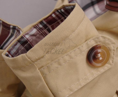 TECKEL JAS | TRENCHCOAT CAPUCHON | KHAKI