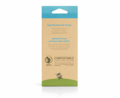 COMPOSTEERBARE POEPZAKJES | EARTH RATED | 120 STUKS