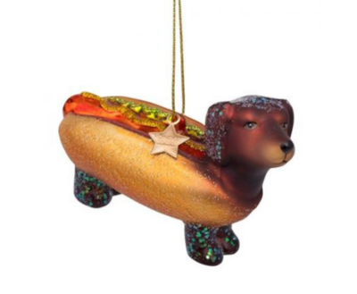 VONDELS TECKEL KERSTBAL | HOTDOG