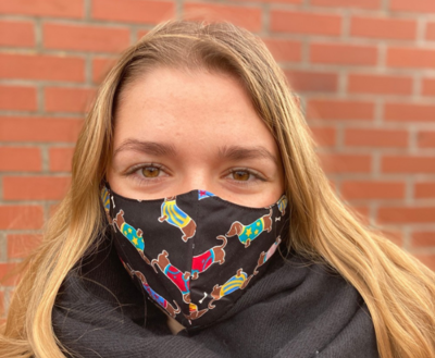 TECKEL MONDKAPJE | ZWART | FAIRMADE