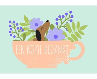TECKEL KAART | BEDANKT