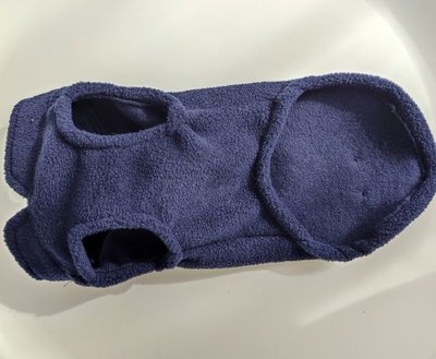 HASHTECKEL'S TECKEL FLEECETRUI | DONKERBLAUW