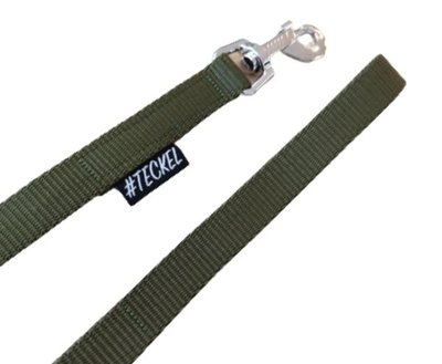 HASHTECKEL'S TECKEL RIEM | BASIC | LEGERGROEN