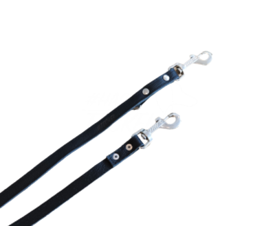 HASHTECKEL'S TECKEL RIEM | LEER | ZWART