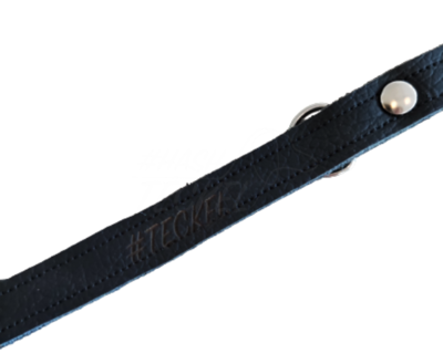 HASHTECKEL'S TECKEL RIEM | LEER | ZWART