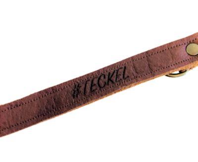 HASHTECKEL'S TECKEL RIEM | LEER | COGNAC