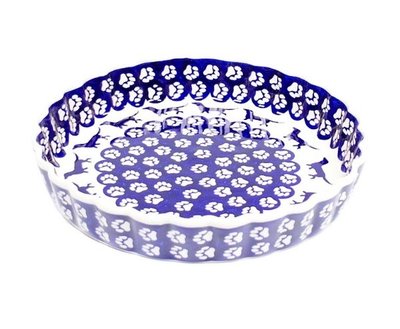 BUNZLAU DACHSHUND | QUICHE / BAKING DISH L | DARK