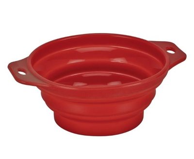 OPVOUWBAAR VOER / DRINKBAKJE | ROOD
