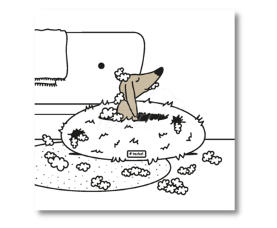 FRECKLE GREETING CARD | DESTROY | WITH ENVELOP