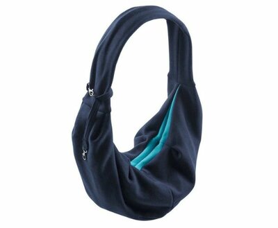 DACHSHUND FRONT CARRIER | UP TO 6 KG | DARK BLUE