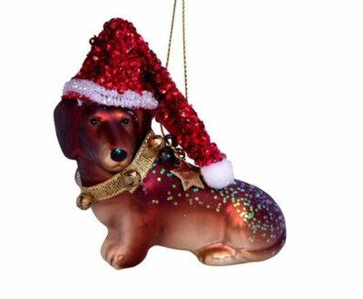 VONDELS TECKEL KERSTBAL | MET KERSTMUTS