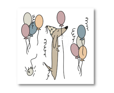 FRECKLE GREETING CARD| PARTY | WITH ENVELOP