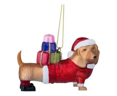 TECKEL KERSTHANGER | CADEAUTJES | VONDELS 