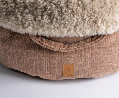DACHSHUND BED | BLUSH