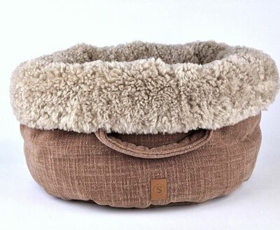 DACHSHUND BED | BLUSH