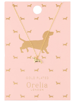 TECKEL KETTING | GOUD | ORELIA JEWELRY