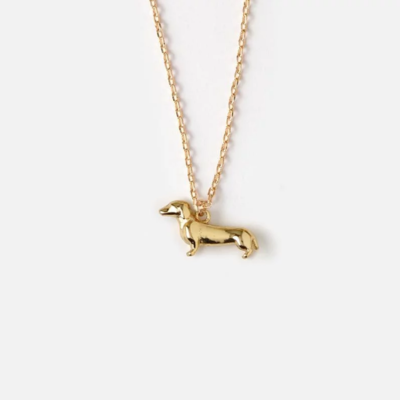 TECKEL KETTING | GOUD | ORELIA JEWELRY