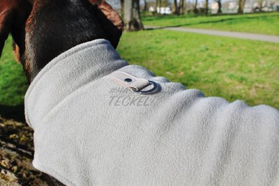 TECKEL TRUI | FLEECE GRIJS