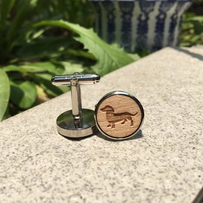 TECKEL MANCHETKNOPEN | HOUT HANDWERK