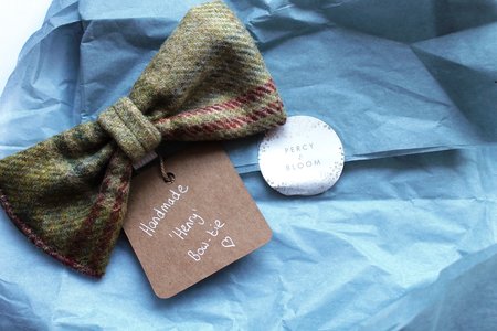 VLINDERDAS | TWEED & TARTAN GEEL