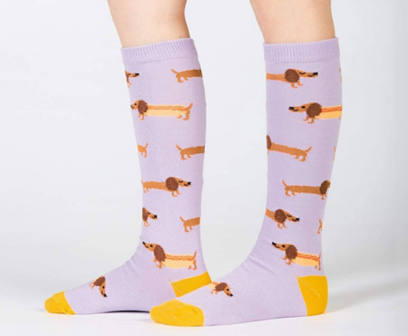 TECKEL KNIESOKKEN | LEEFTIJD 3-6 JAAR | SOCK IT TO ME