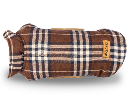 TECKEL JAS | WATERAFSTOTEND | BRUIN / BEIGE
