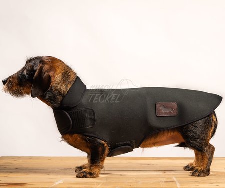TECKEL REGENJAS | WATERDICHT NEOPREEN | ZWART