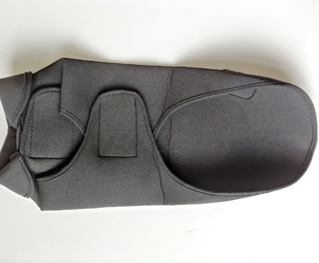 TECKEL REGENJAS | WATERDICHT NEOPREEN | ZWART