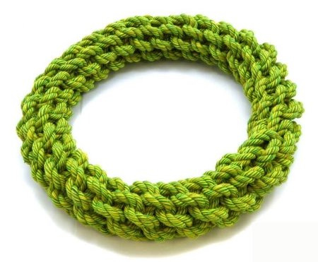 STEVIG SPEELGOED | TOUW RING | GROEN