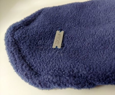 HASHTECKEL'S TECKEL FLEECETRUI | DONKERBLAUW