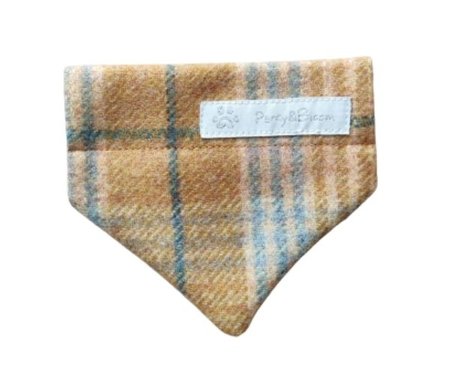 BANDANA | TWEED & TARTAN GEEL
