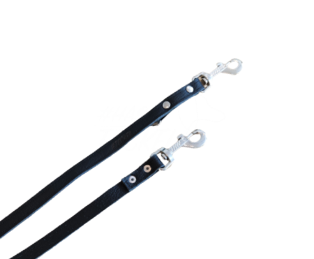 HASHTECKEL'S TECKEL RIEM | LEER | ZWART