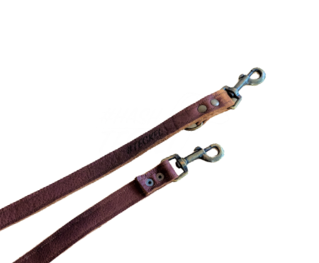 HASHTECKEL'S TECKEL RIEM | LEER | COGNAC