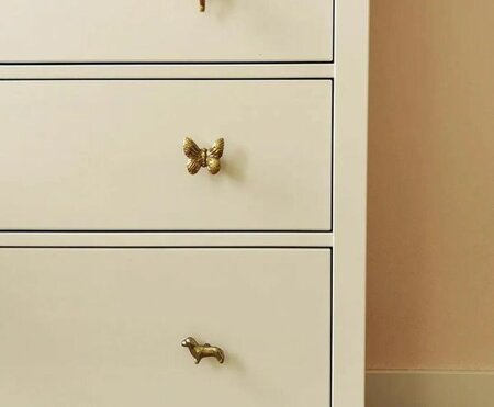 TECKEL DEURKNOP | GOUD