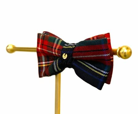 VLINDERDAS | TARTAN | BLAUW ROOD GROEN