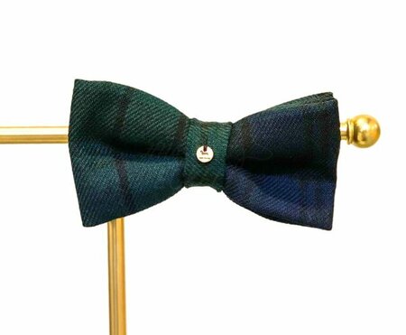 BOW TIE | TARTAN | GREEN BLUE